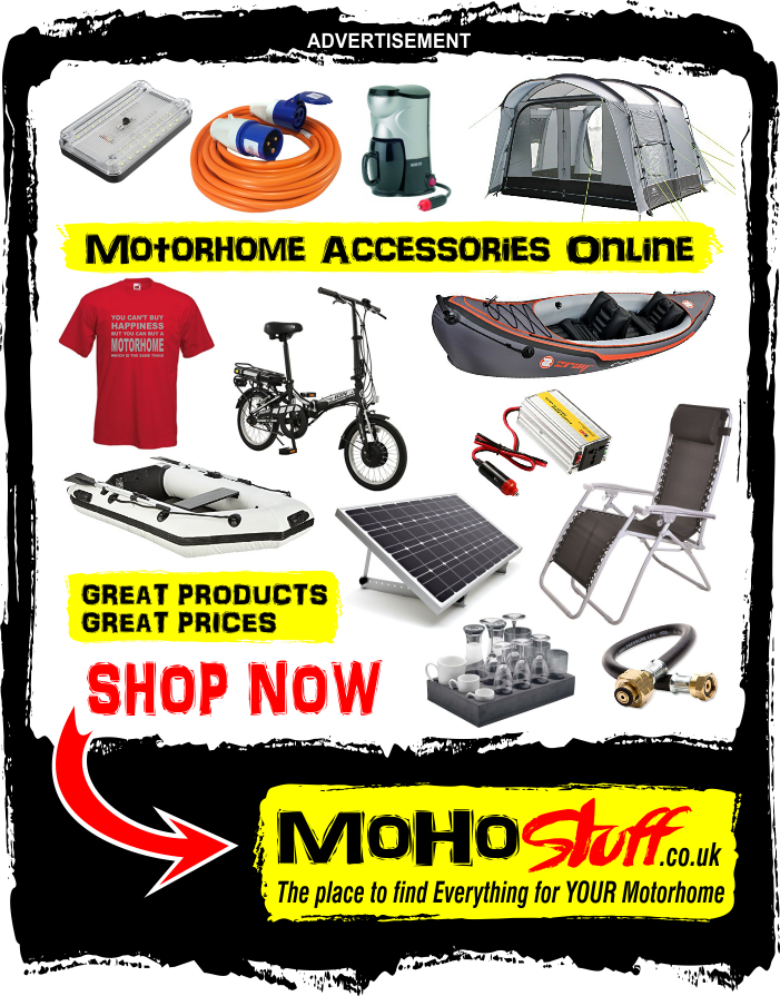 Motorhome accessory Shop online